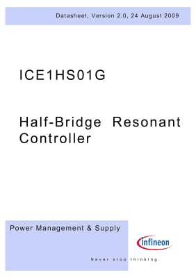 Интегрална схема ICE1HS01G SO-8