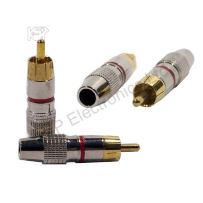 Мъжки RCA конектор за кабел