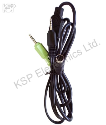 Кабел 3.5J 4 PINS x 2/5+1 jack SVHS-9