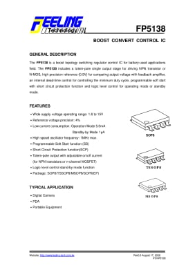 Интегрална схема FP5138 SO-8