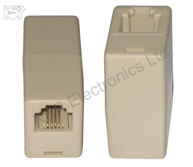 Преход RJ11 6P4C женски, RJ-11 6P4C женски