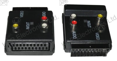 Преход MX-211 SCART-3RCA+SVHS+SWITCH ПРЕХОД