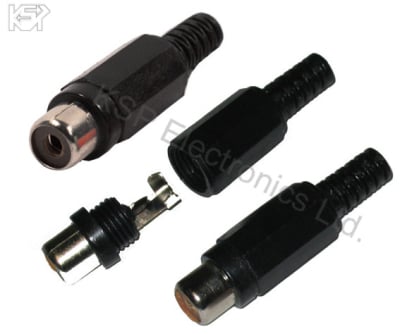 Женски RCA конектор за кабел