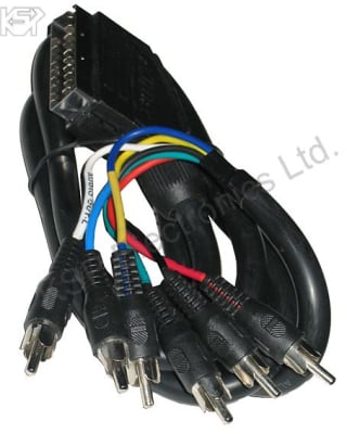 Кабел SC/6RCA 1.5m