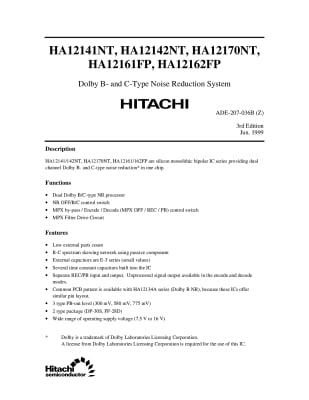 Интегрална схема HA12142 DIP-30