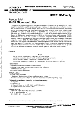 Интегрална схема MC9S12DG128CFUE PQFP-80