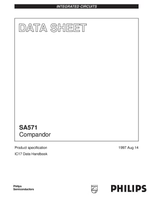 Интегрална схема SA571D SO-16