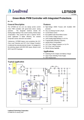 Интегрална схема LD7552BPN