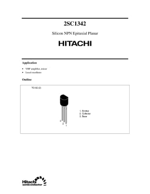 Транзистор 2SC1342