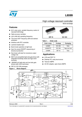 Интегрална схема  L5991D SO-16