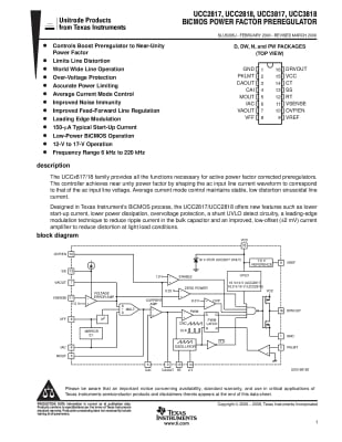 Интегрална схема UCC3818N DIP-16