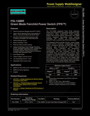Интегр. схема FSL136MR DIP-8