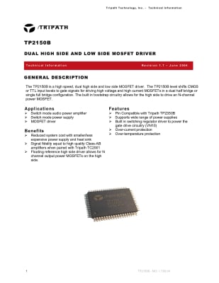 Интегрална схема TP2150B LQFP-64