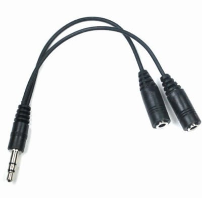 Кабел 3.5mm HEADPHONE AUDIO SPLITTER CABLE ADAPTER JACK
