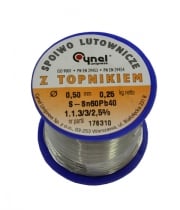 Тинол  SOLDER 0.250kg SN60/PB40 0.5mm