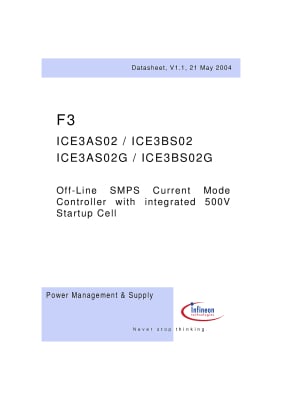 Интегрална схема ICE3BS02G SO-8