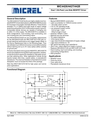 Интегрална схема MIC4428BM SO-8