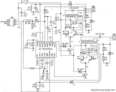 Интегрална схема BIT3101 SOP-16