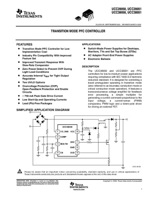 Интегрална схема  UCC28051D SO-8