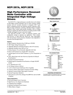 Интегрална схема NCP1397BG SO-16