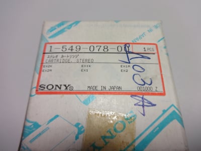 CARTRIDGE 1-549-078-00