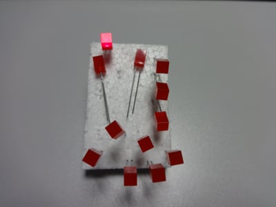 Светодиод  KV. RED