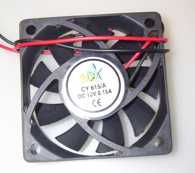 Вентилатор 60 x 60 x 25 12V