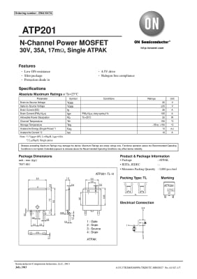 Транзистор ATP201 TO-252DPAK