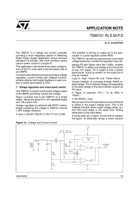 Интегрална схема TSM101AC SO-8
