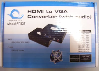 HDMI to VGA Converter With Audio
