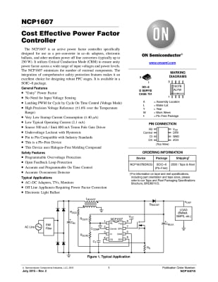Интегрална схема NCP1607BDR2G SOP-8