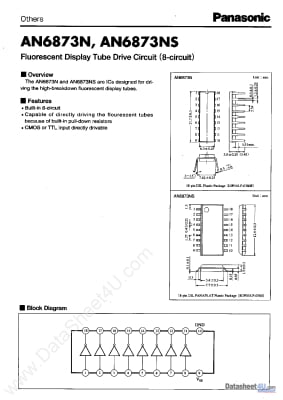 Интегрална схема  AN6873 DIP-18