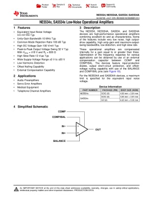 Интегрална схема  NE5534AD SO-8