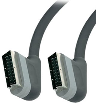 Кабел в кутия Scart Scart   Grey 1.2m 7mm