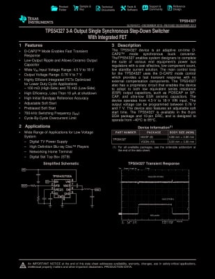 Интегр. схема TPS54327 SOP-8