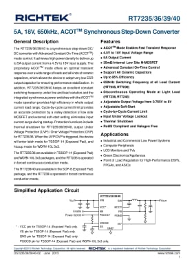Интегр схема RT7240GSP SOP-8