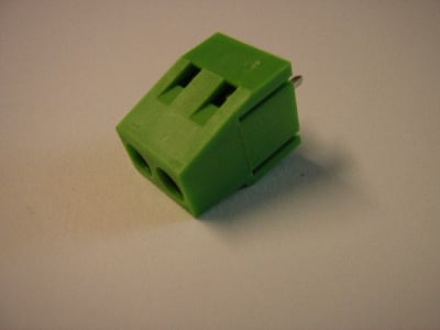 Pcb клема  с 2 пина