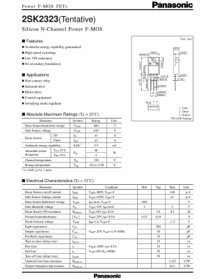 Транзистор2SK2323 TO-220F