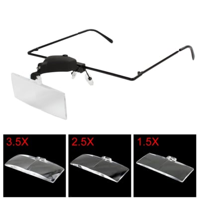 ЛУПА ЗА ГЛАВА GLASSES  MAGNIFIER WITH LED LAMP 9157-3