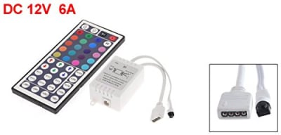 Адаптор Power adapter DC 12V  rgb control +ir remote control