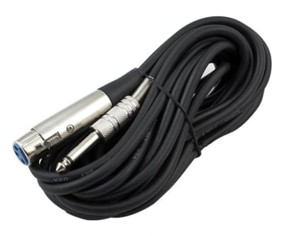 Кабел CABLE CANON Female Socket to 6.3 mm Mono Jack