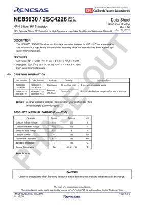 Транзистор 2SC4226R24 SOT-323
