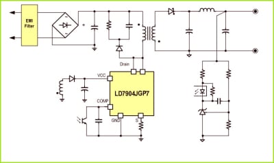 Интегрална схема LD7904JGP7 DIP-7