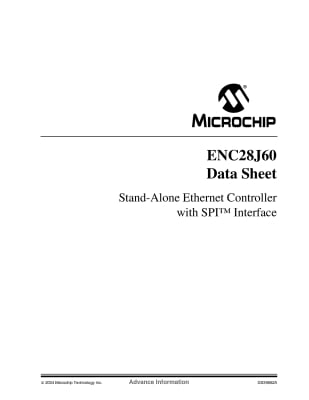 Интегрална схема ENC28J60 SOIC-28