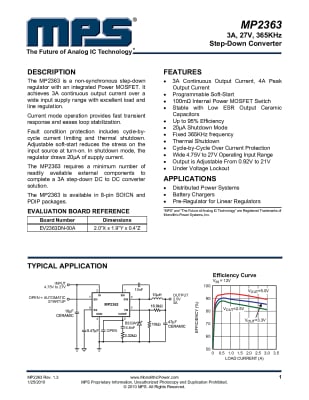Интегрална схема MP2363DN SOIC-8