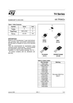 ТриакT410-700T