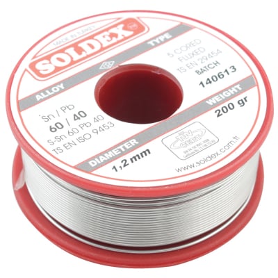 Тинол SOLDER 0.200kg SN60/PB40 1.2mm