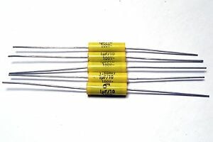 Полиестерен филм кондензатор  1UF 100V AXIAL 1.50MKT