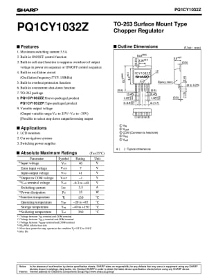 Интегрална схема  PQ1CY103 TO-252-5