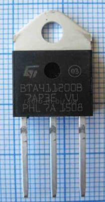 Триак BTA41-1200B TO-218